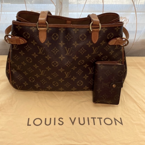 Louis Vuitton Handbags - EUC Authentic Louis Vuitton Horizontal Batignolles and Bifold Wallet Bundle